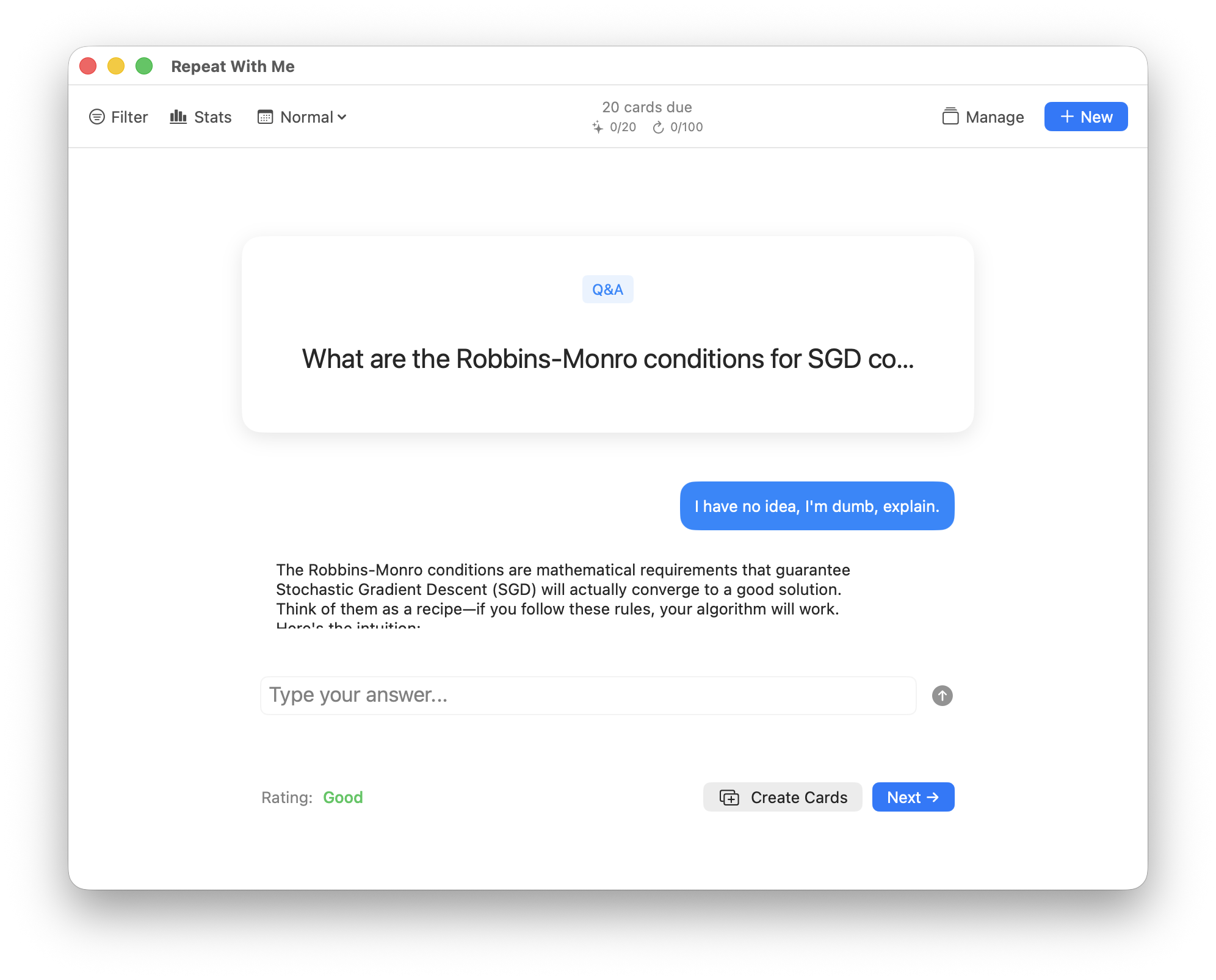 Repeat With Me - Revisar tarjetas Repeat With Me - Revisar tarjetas